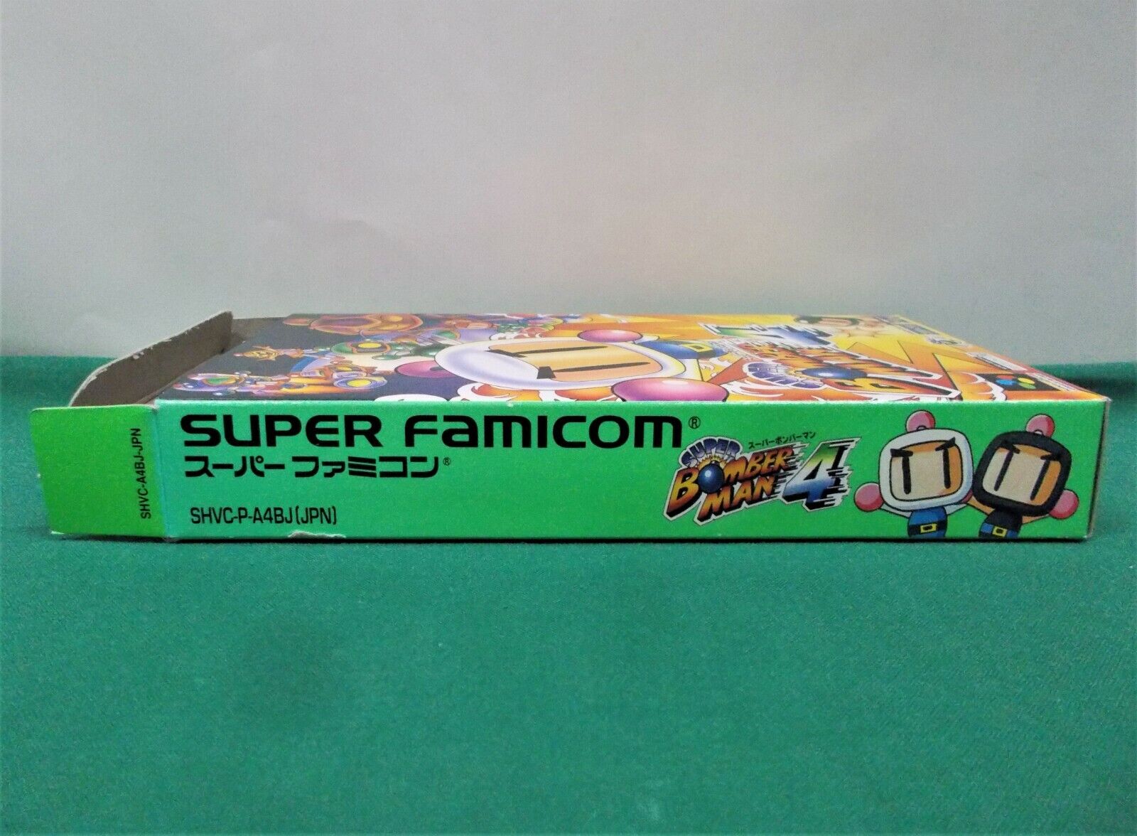 ud6493 Super Bomberman 4 BOXED SNES Super Famicom Japan –