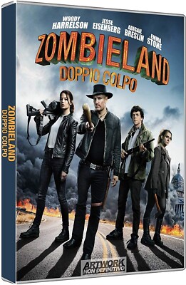 Zombieland - Double Shot [DVD] - Zoey Deutch,Woody Harrelson,Emma Stone - 2019