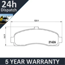 Fits Nissan Micra 1992-2003 1.0 1.3 1.4 1.5 D PV Front Brake Pads Set