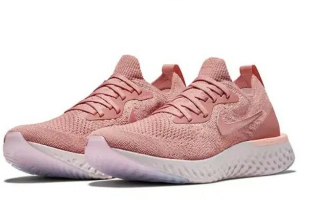 nike epic react flyknit pink womens