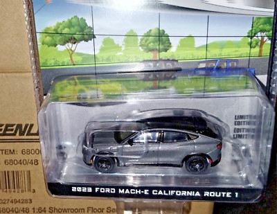 Greenlight 2023 Ford Mustang Mach-E California Route 1 Showroom Floor 1:64