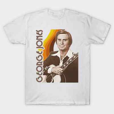 George Jones Is What He Is Retro T-Shirt Cotton White Unisex | eBay