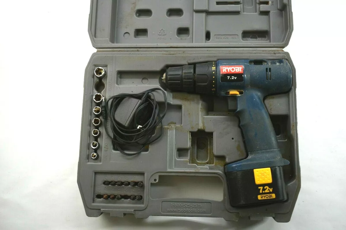 Ryobi 7.2 online v cordless drill