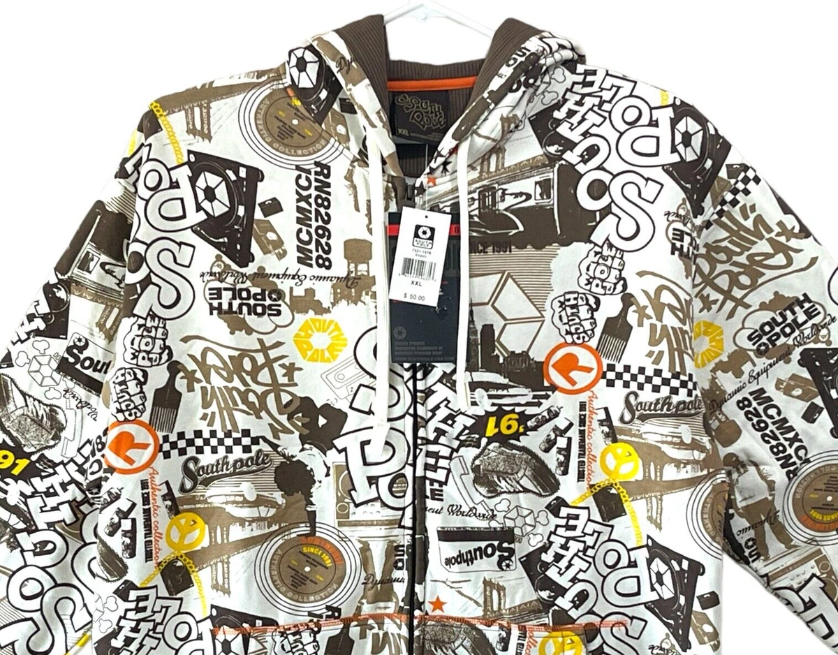Southpole zip up clearance hoodie