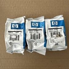 3 Pack GENUINE HP 65 tri COLOR INK CARTRIDGE Sealed Bags 2017-2018 combo lot