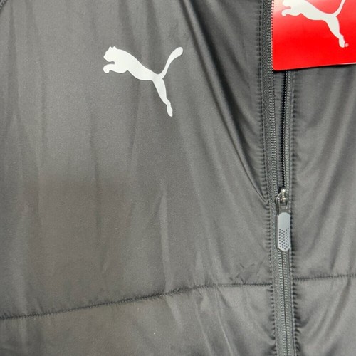 Puma LIGA Casuals Padded Jacket Puma Black-Puma White 655301 03 TN17282 NEW - Picture 5 of 10