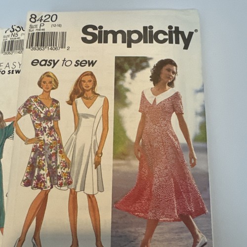 Vtg Lot of 6 Simplicity Sewing Patterns - Picture 5 of 7