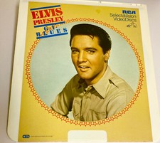    ELVIS PRESLEY   G. I. BLUES   RCA CED SelectaVision VideoDisc Movie EX