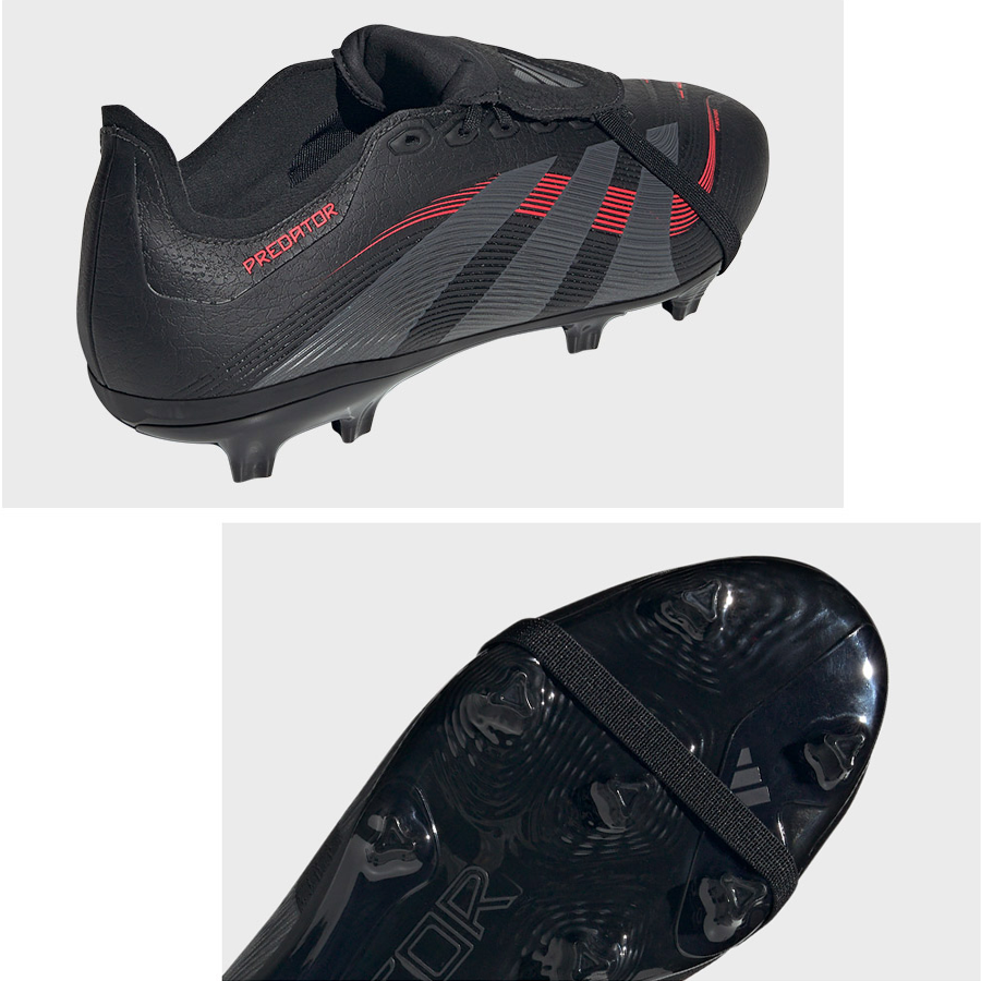 adidas Predator League Fold-Over Tongue FG/MG Soccer Shoes