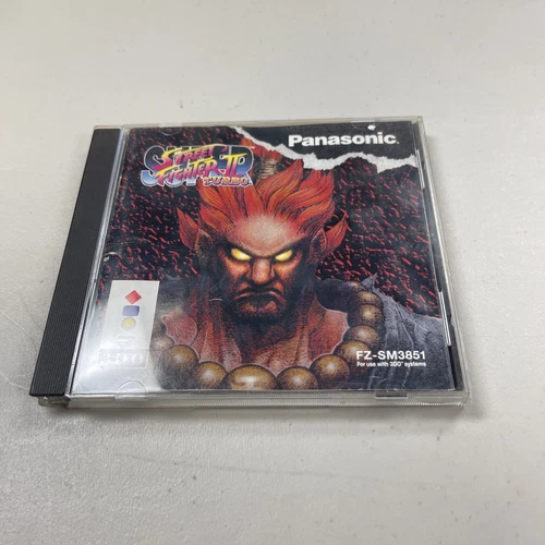 Super Street Fighter II Turbo (Panasonic 3DO) In Jewel case With Manual