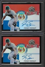 2018 Leaf Metal JEREMY EIERMAN State Pride Black Prismatic Auto RC X/15 A's