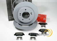 Zimmermann Bremsscheiben 262 Mm Und BremsbeläGe Hinten FüR Hyundai I30