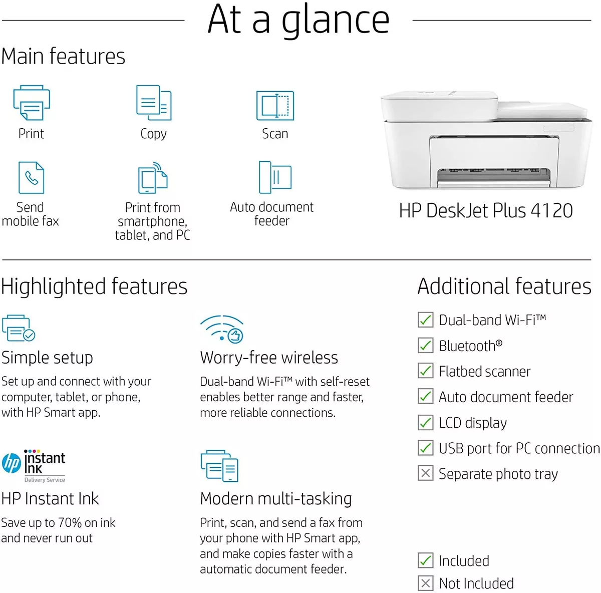 Hp deskjet online plus 4152
