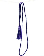 Bind2Go Double Floss Ended Tassels A5 Menu Bookmark Cadbury Purple Special