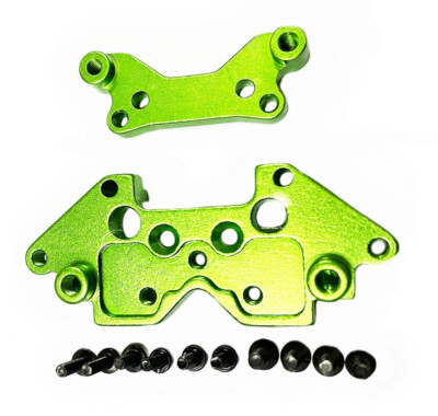 Aluminum Upgrade Parts For HBX 1:18 18859E 18858E 18857E Rc buggy Car Green