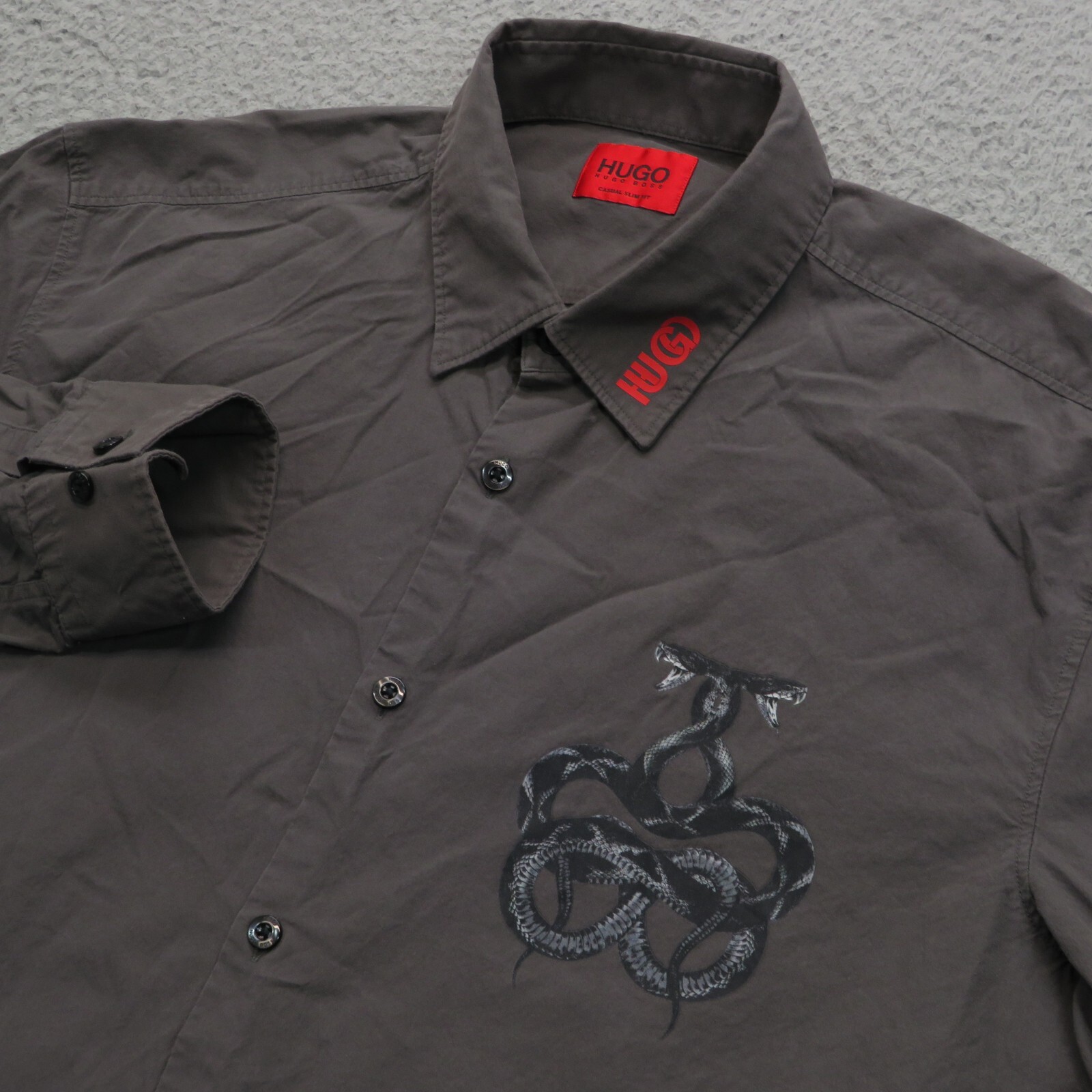 hugo boss button down