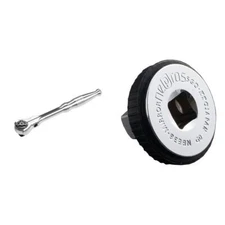 Kyoto Machinery Tools (KTC) 9.5sq. Swivel Ratchet Handle BRSW3 Silver & Nepros..
