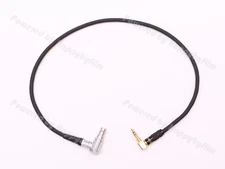 Angled 3.5mm to 0B 5Pin Time Code TC Cable fr ARRI,Sound Devices,Tentacl​e ​Sync