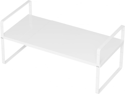 Adjustable Expandable Kitchen Shelf Organizer - Durable Stackable Spice Rack - Picture 3 of 12