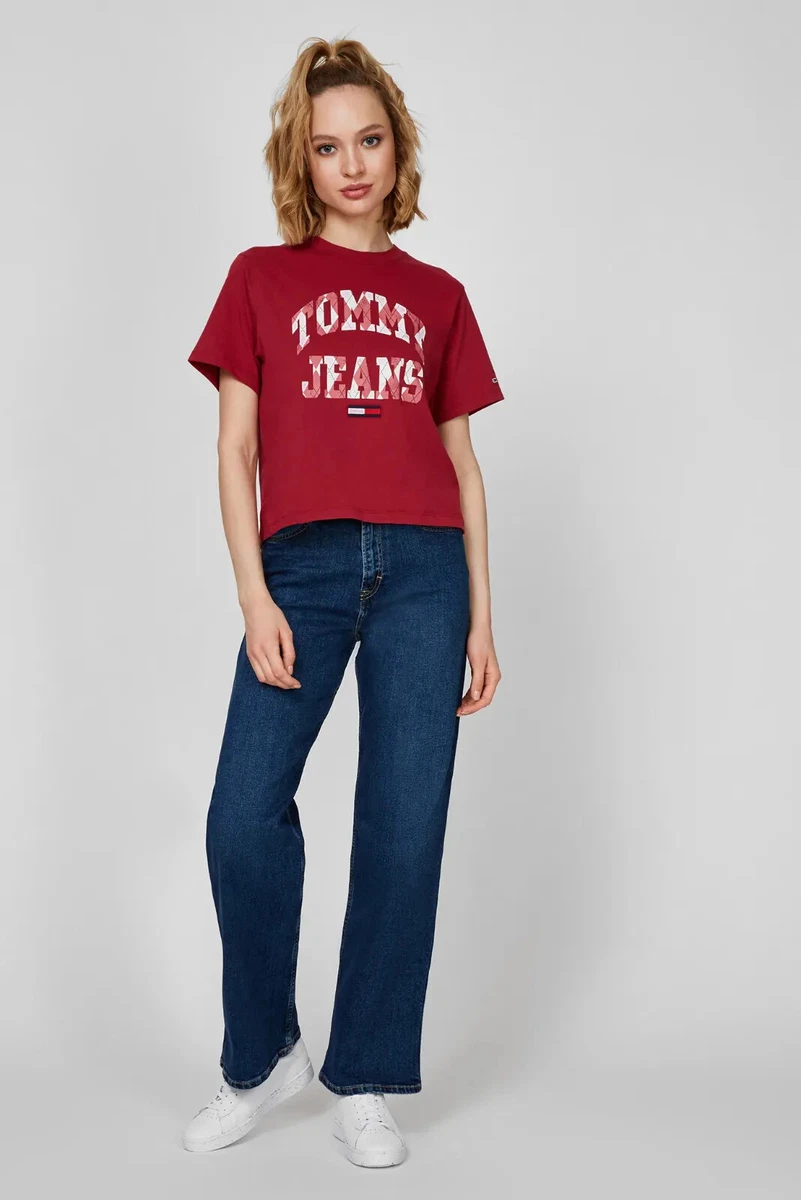 Tommy Jeans Betsy Mid Rise Baggy Jean Dark Blue BNWT eBay