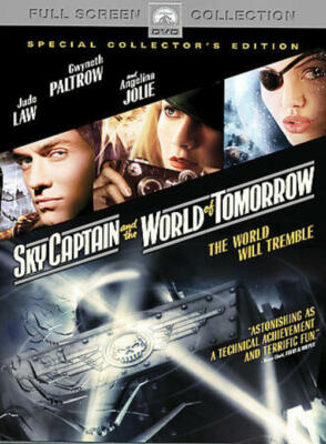 Sky Captain and the World of Tomorrow (DVD, 2005, Full Frame) for