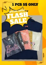 SIZE XL -10PCS combo Womens 100% Cotton T-Shirt Random Design NEW! + FREE GIFT