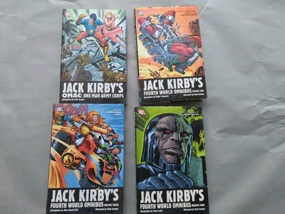 1st Print Complete Jack Kirby's Fourth World Omnibus Vol 1 2 3 4 2007 2008 HC