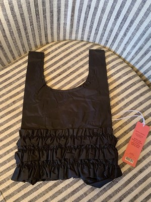 NWT Authentic BAGGU X Molly Goddard Baby Ruffle Tote Black SOLD