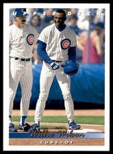 1993 Upper Deck Willie Wilson Chicago Cubs #625