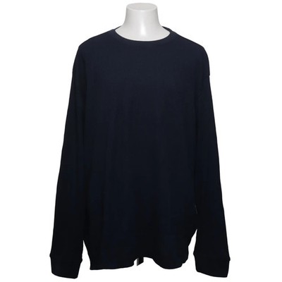 Identic, Langarmshirt, Größe: 6XL, Blau, Baumwolle/Polyester, Einfarbig #qnT