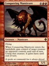 Rise of the Eldrazi #139 Conquering Manticore