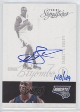 2015 Replay Buyback 148/149 Bismack Biyombo (2012-13 Panini Signatures) Auto m5x