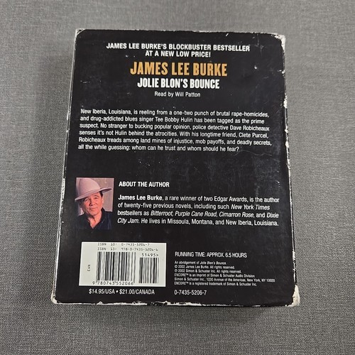 Jolie Blon's Bounce by James Lee Burke ~ 2002 Vintage Audiobook 6 CDs ~ Abridged - Picture 2 of 9
