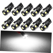 194 LED Bulb, 168 T10 License Plate Light, 6000K White, 10 Pack  Super