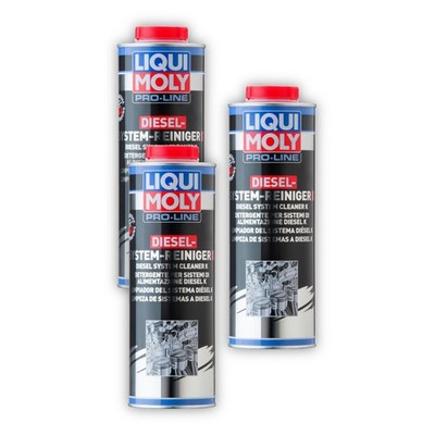 3x 1L LIQUI MOLY 5144 Additiv Pro-Line Diesel System Reiniger K Ablagerungen