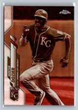 2020 Topps Chrome #63 Hunter Dozier Sepia Refractor