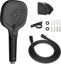 RV Shower Head with Hose and On Off Switch, 3-Spray Camper Water Saving and High