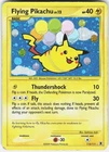 Pokemon Flying Pikachu 113/111 Secret Rare Rising Rivals Pokemon Holo MP
