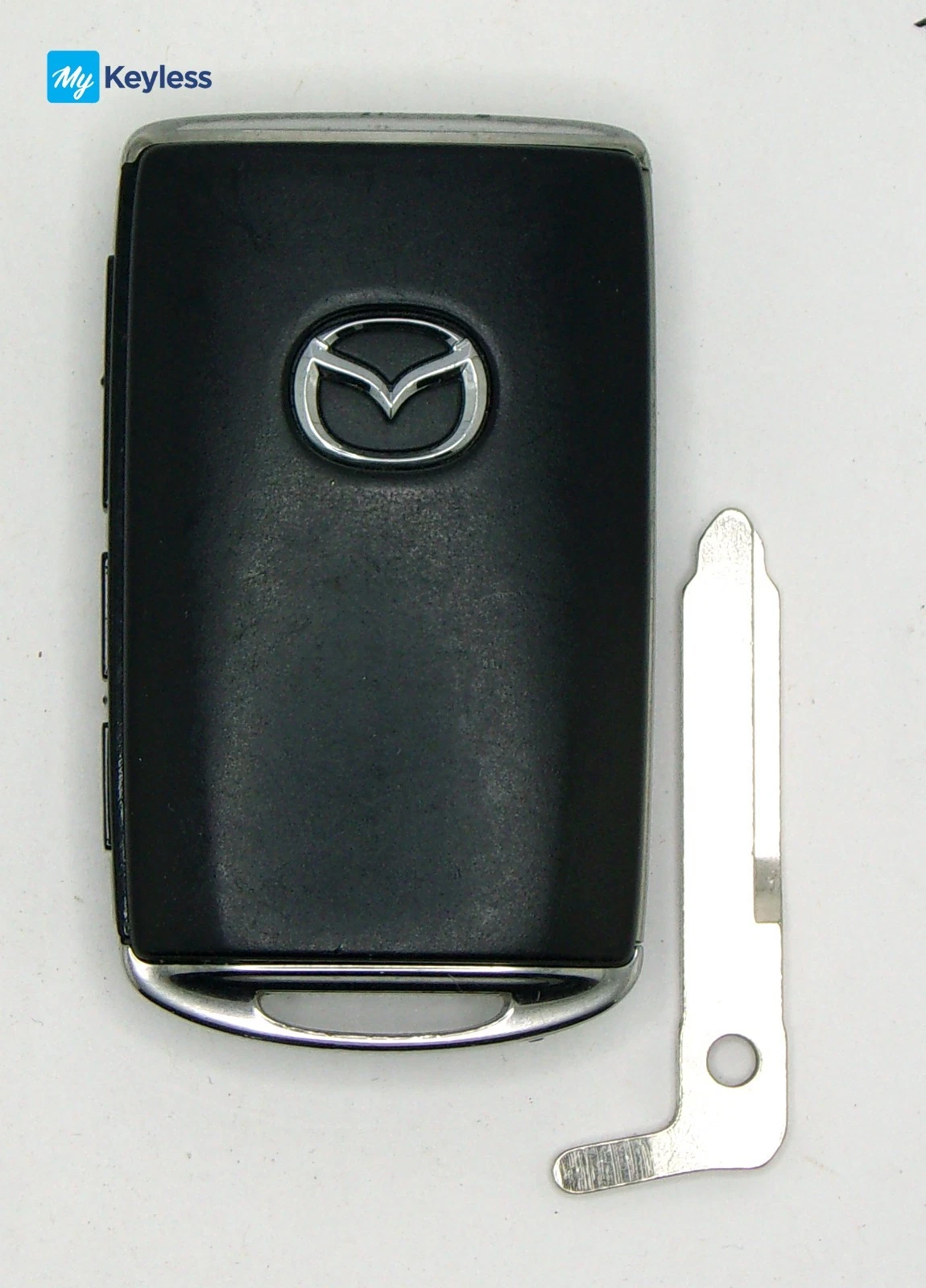 Single OEM Mazda Smartkey Remote Transmitter Four Button USED UNCUT WAZSKE11D01 image 1