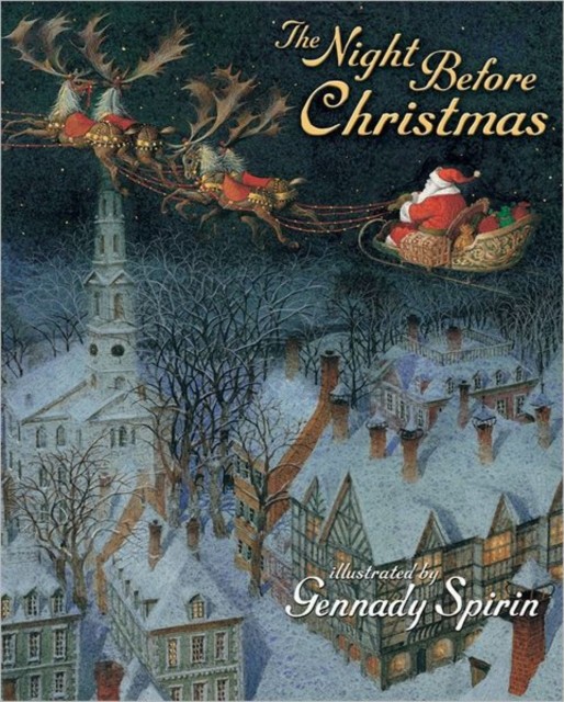The Night Before Christmas by Clement Clarke Moore (Hardback Book)