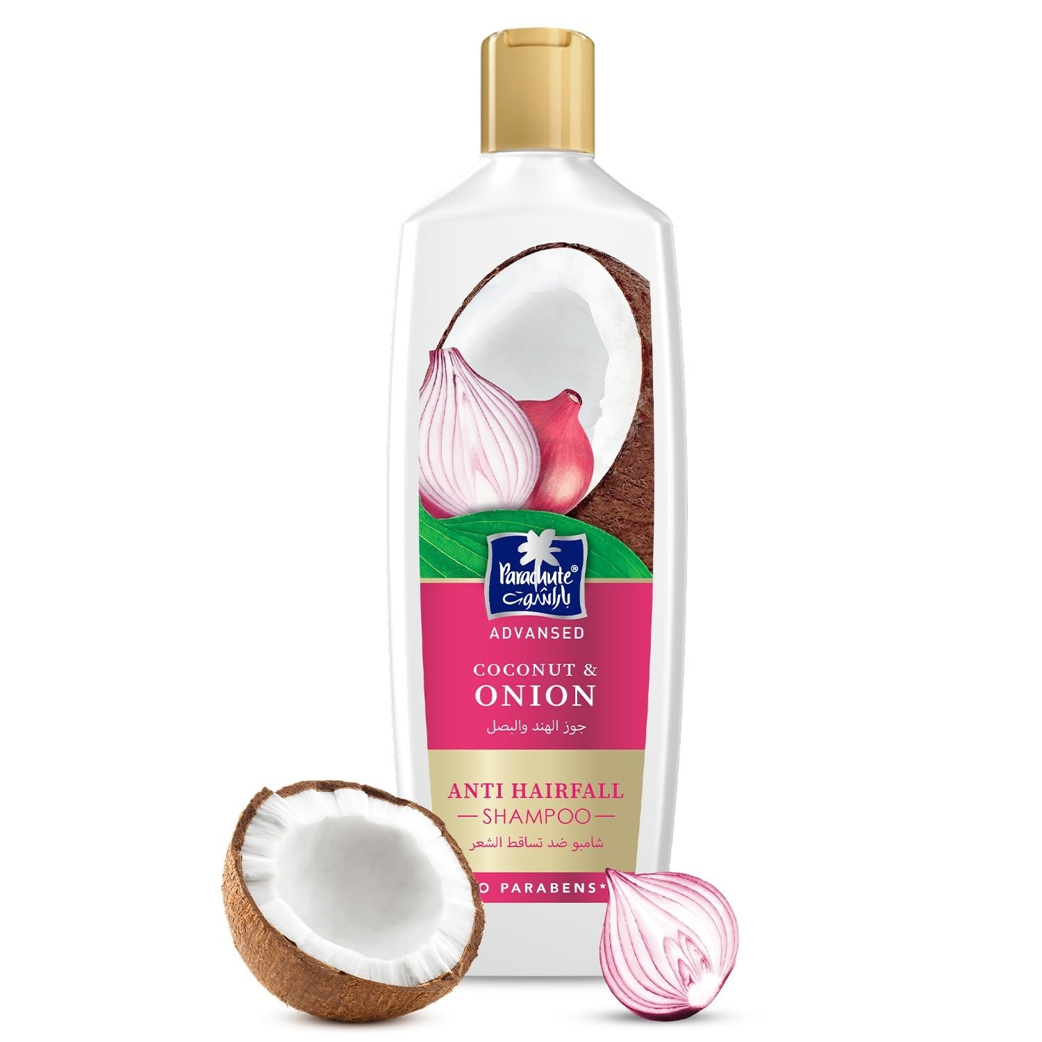 Nourishing Onion & Coconut Shampoo | Strengthens Hair & Reduces Hairfall 11.4 oz