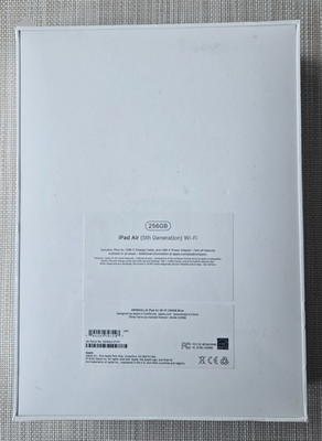 Apple iPad Air (5th Generation) A2588 256 GB, Wi-Fi, 10.9 in
