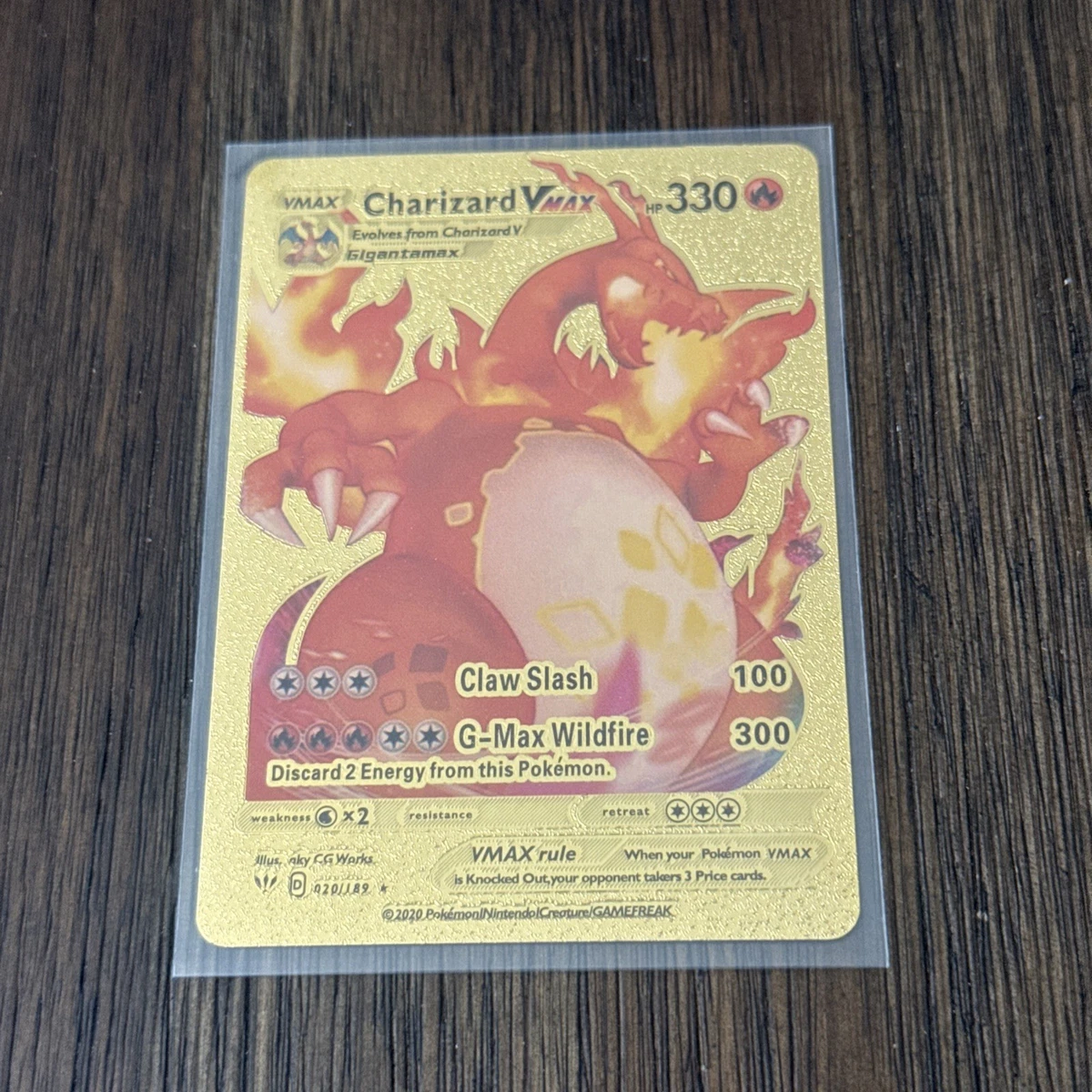 armored charizard pokemon card Charizard Pokémon TCG Nintendo Metal Individual Collectible Card Game Cards  for sale