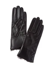 Surell Accessories Leather Gloves Women's