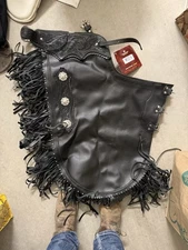 Tough 1 Western Chinks Adult Faux Leather Floral Tooling 63-921