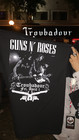 Guns N Roses - Bootleg  Concert Shirt Troubadour  April 1st 2016 Large — photo 10