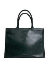 CHARLES&KEITH Tote Bag Leather GRN Plain