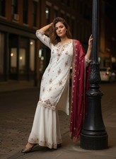 Pakistani Salwar Kameez Ready To Wear Dress 3 Piece Suit Wedding Party Bollywood