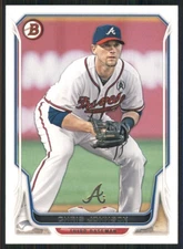 2014 Bowman #9 Chris Johnson Atlanta Braves 36259