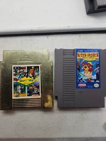 Nintendo Nes Console Game Lot Arkista Ring Duck Tales Mario Punisher Castle
